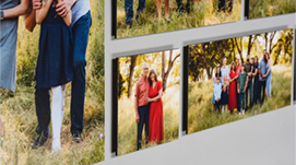 Pictures appear to float off the wall