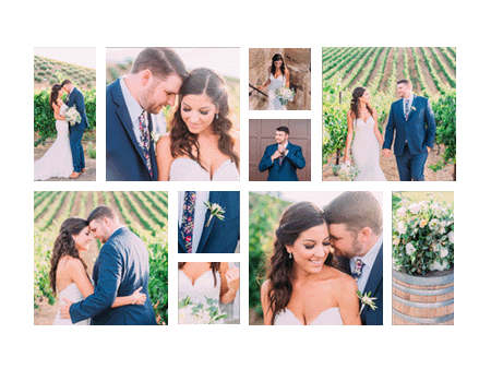Order CollageWall Photo Displays Online