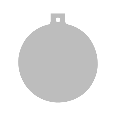 Ball Acrylic Ornament