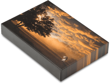 Canvas Wrap Print with Two and One Half Inch Inch Stretcher Bar Depth