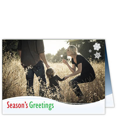 P103h Season's Greetings Holiday Card Design