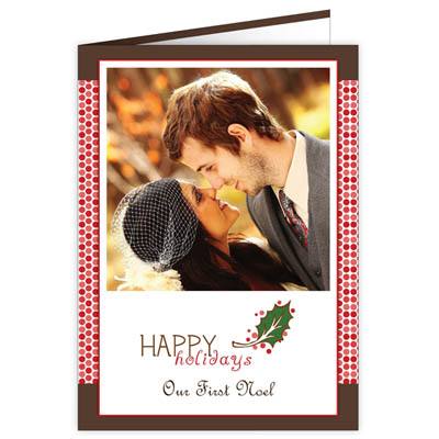 P105v Happy Holidays Card Design