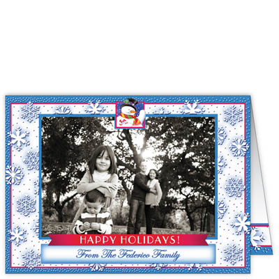 P164h Happy Holidays Card Design