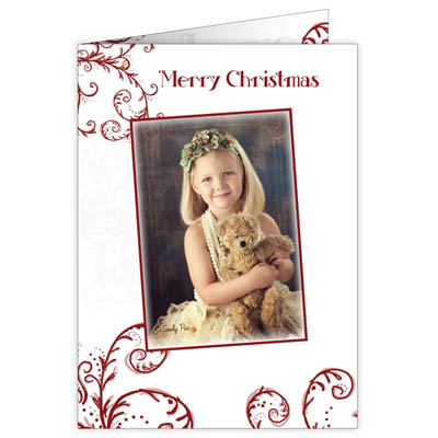 PSUZ200v Merry Christmas Holiday Card Design