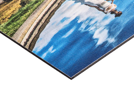 Canvas with Lustre, Glossy, or Metallic Surface
