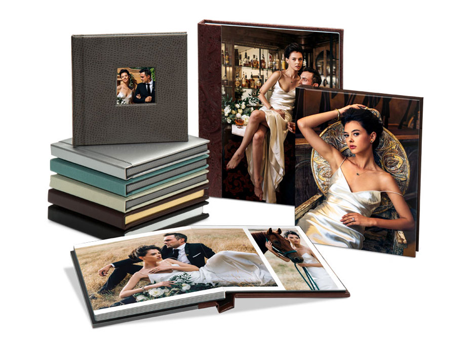 Custom Made Professional Photographic Albums for Weddings and Special Events
