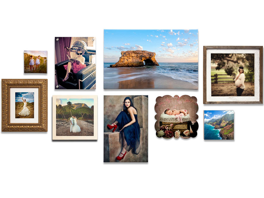 Custom Wall Art Displays from Your Photos