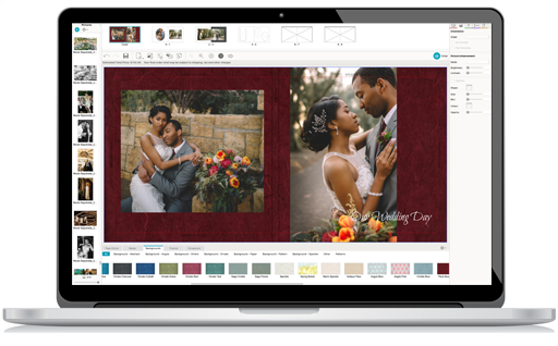 All-inclusive layout design software that helps you create unique Albums, Books, and Calendars easily, with built-in ordering from Bay Photo.