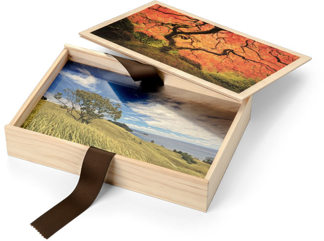 Small hardwood custom wooden boxes for presentation and gifts, personal or  corporate