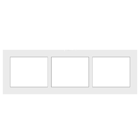 12x36 Mat with (3) 8x10 Windows