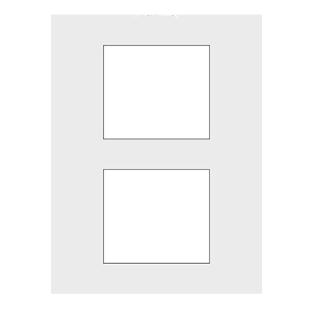 24x36 Mat with (2) 12x12 Windows