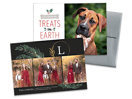 Flat & Folding Press Printed Greeting Cards