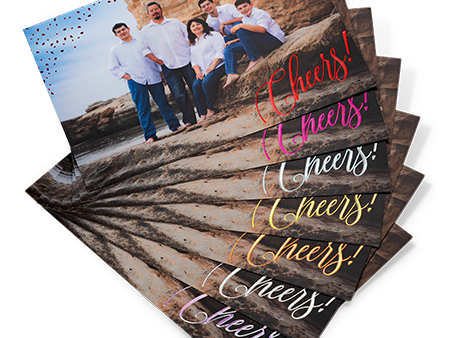 Personalized Greeting Cards with Foil Imprinting