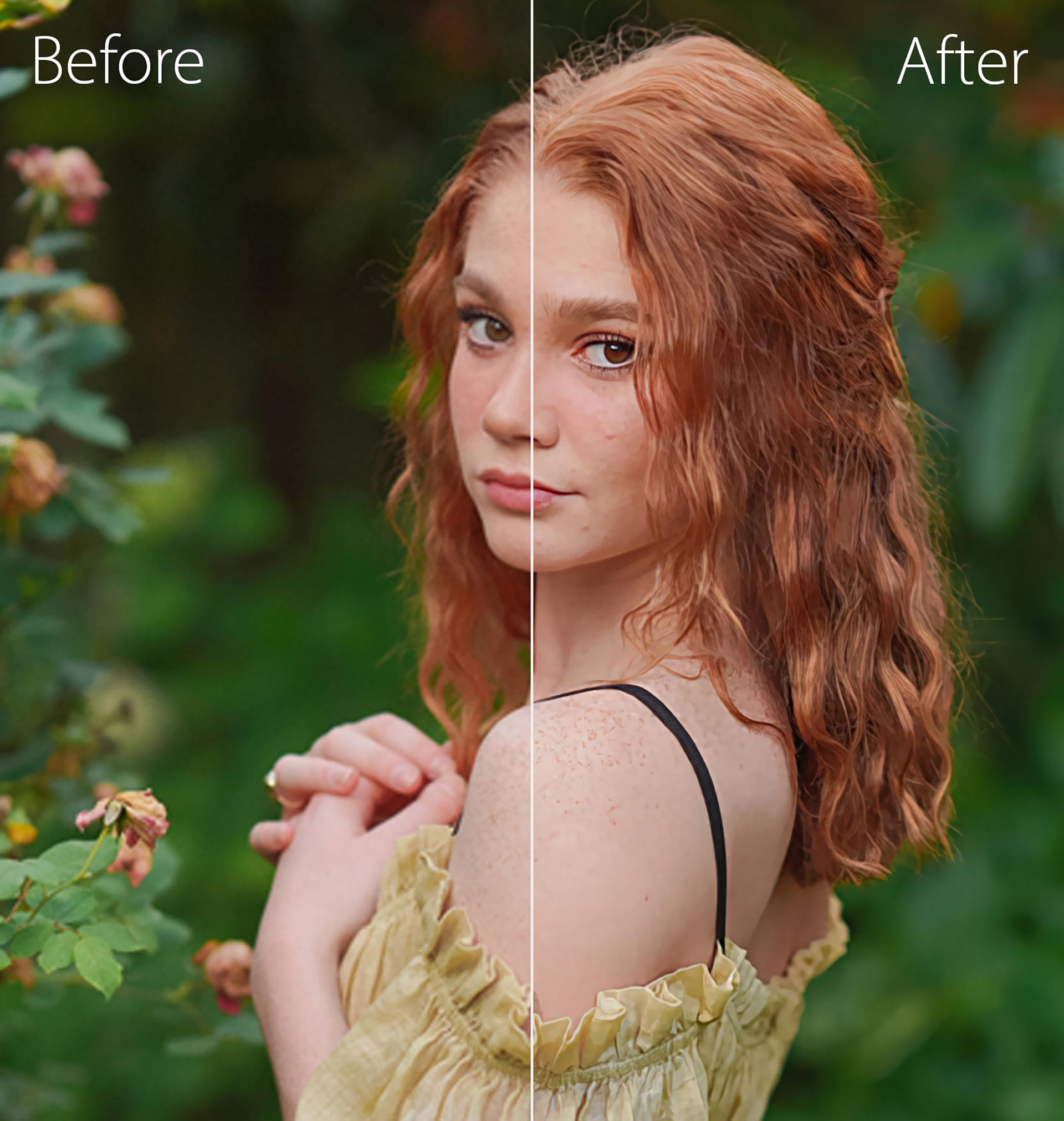 Leon Johnson Image Before and After Resolution Optimization