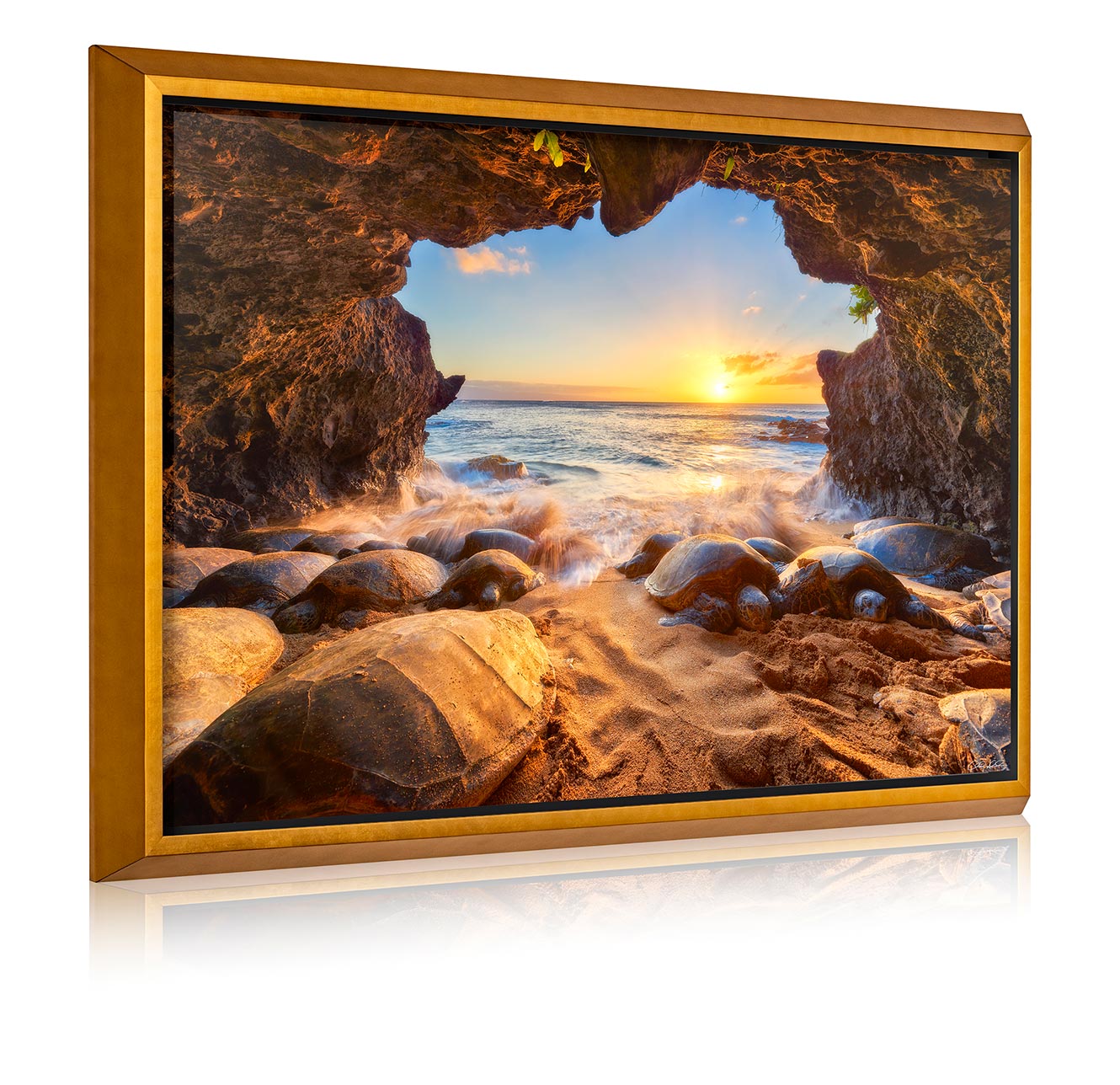 Add a Float Frame to your Epic Print for added depth and an elegant display.