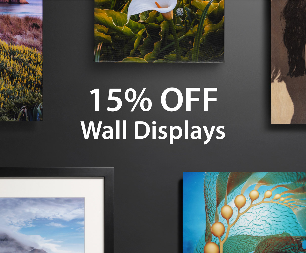 15% Off ALL Wall Displays