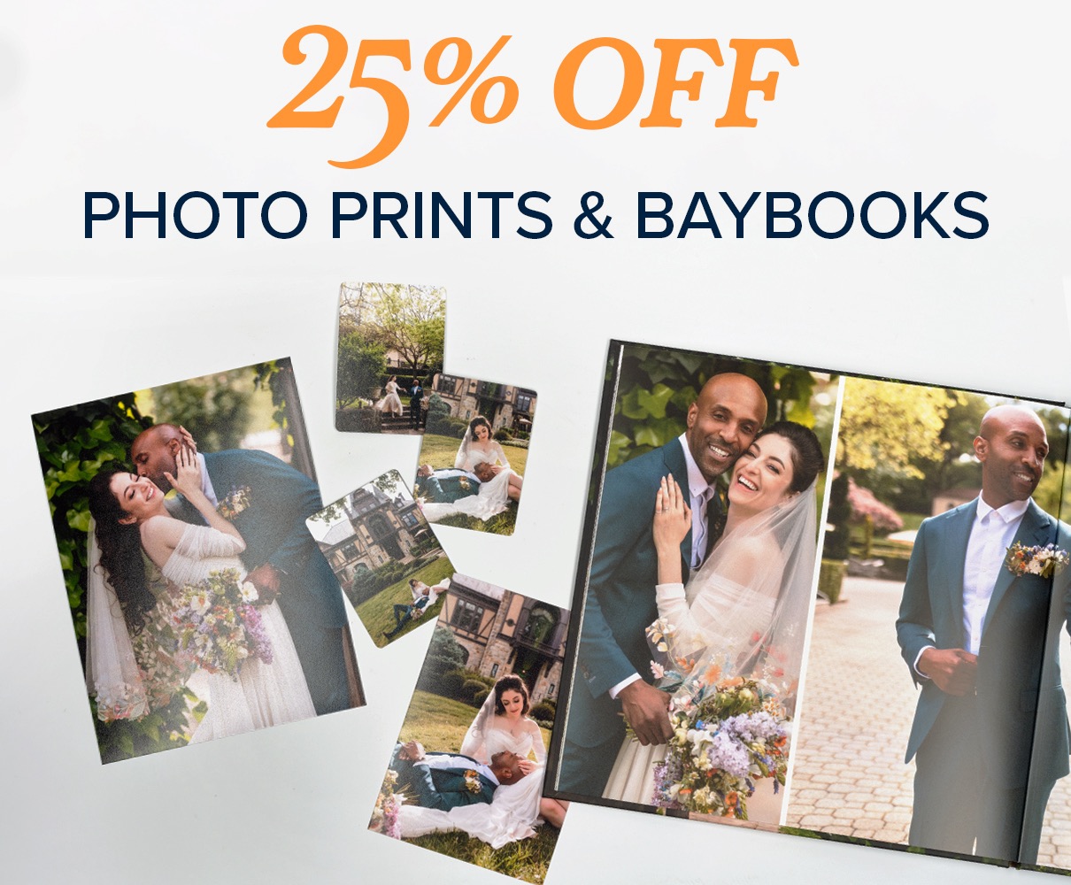 25% Off BayBooks and Photo Prints!