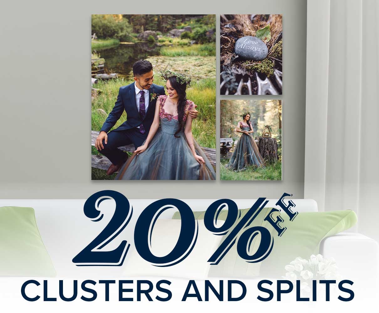 15% Off Clusters & Splits!