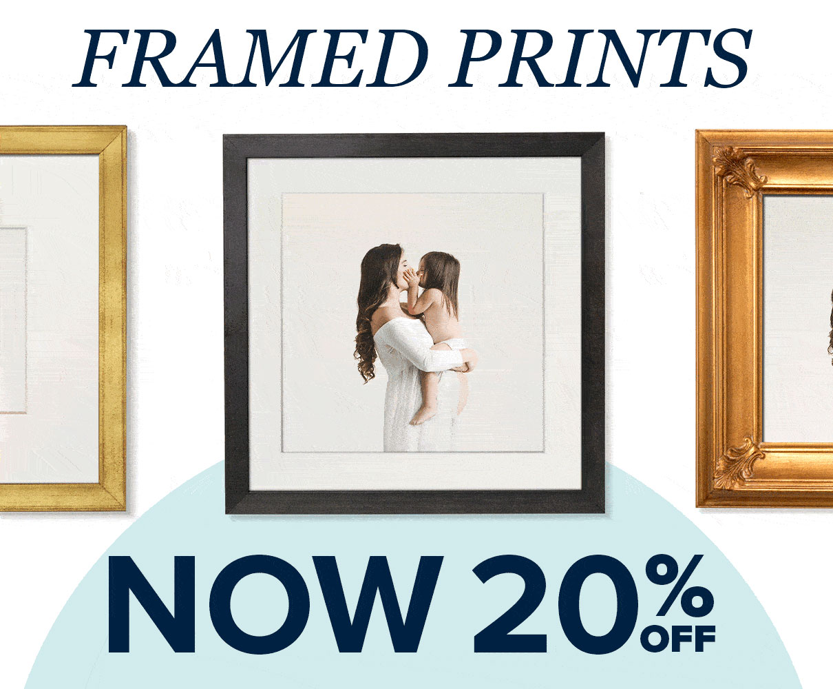20% Off ALL <a href='/wall-displays/framed-prints/'>Framed Prints</a>!