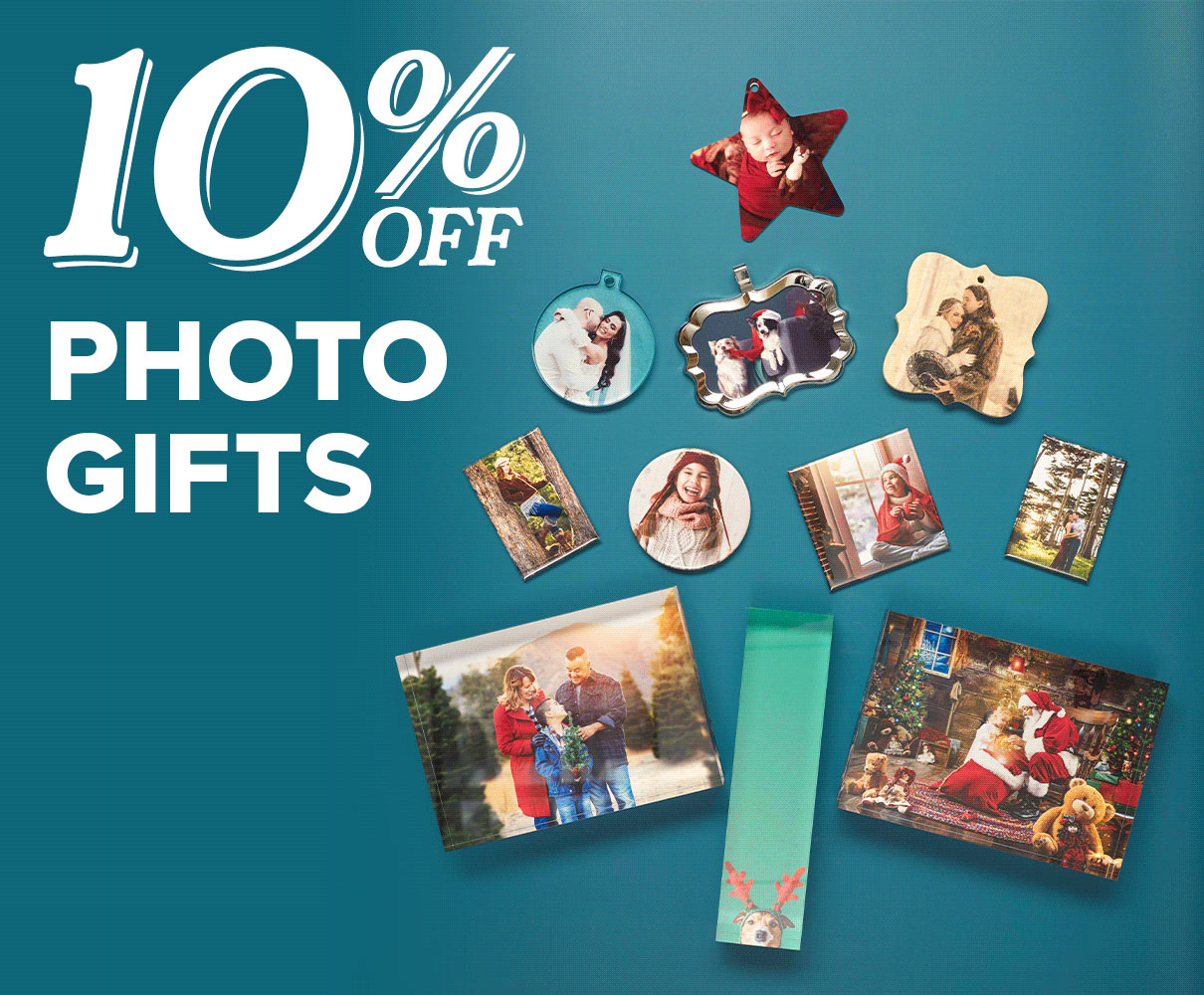 10% Off Tabletop Photo Gifts